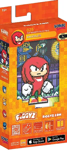 SONIC THE HEDGEHOG (CLASSIC) FIGGYZ MAGNET COLLECTIBLE KNUCKLES 11 CM